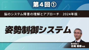 脳のシステム障害の理解とアプローチ‐2024年版‐ 【第4回】姿勢制御システム Part①小脳テント上の姿勢制御